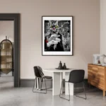 Painting an Illusion (B&W) - Bilde 3