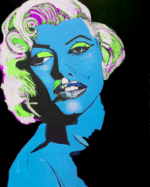 Monroe: Blå