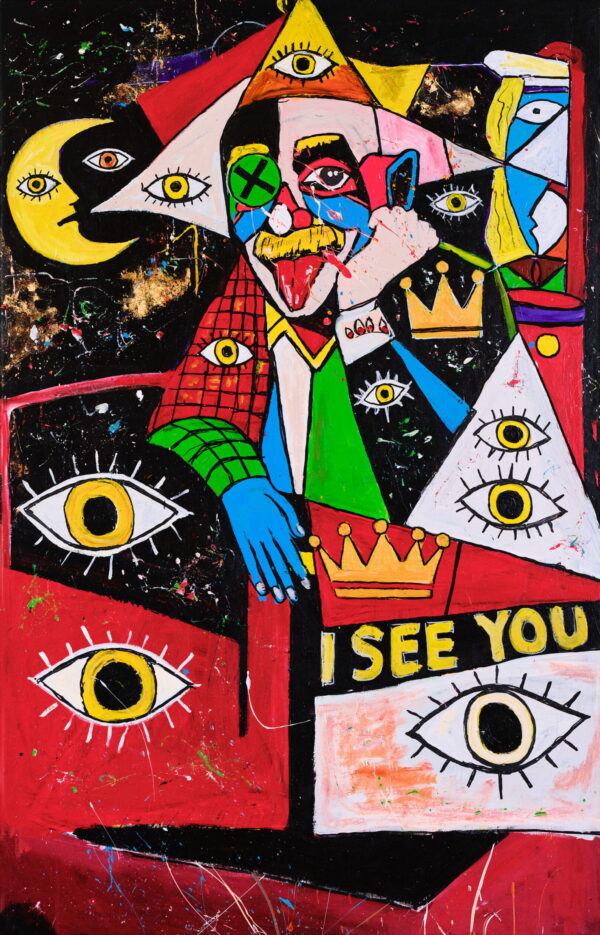 I See You – kunsttrykk av Ole Bjørn Valen