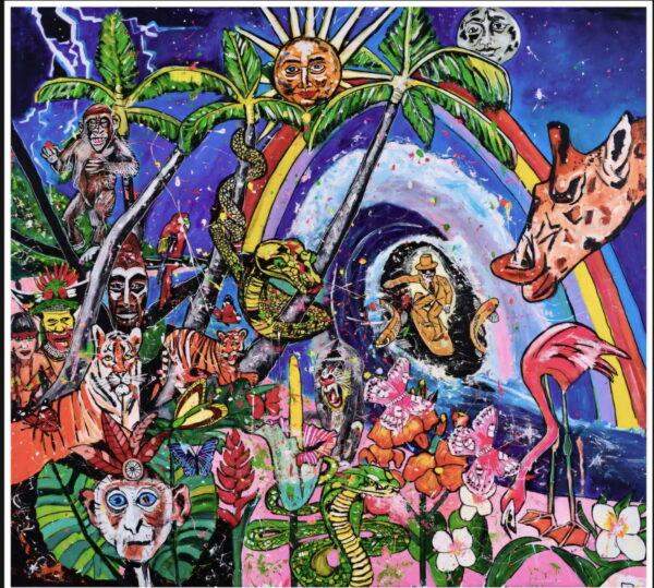 The Garden Beyond Reality – kunsttrykk av Ole Bjørn Valen